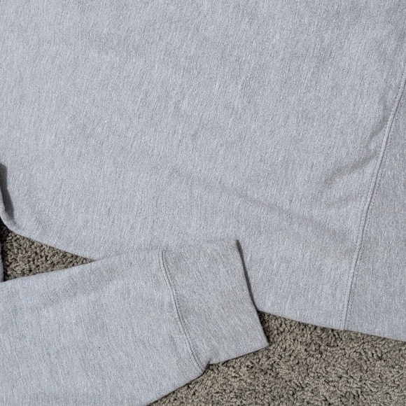 Assholes Live Forever Sweatshirt Light Gray Quarter Zip Pullover Dog Bark Medium - Picture 3 of 11